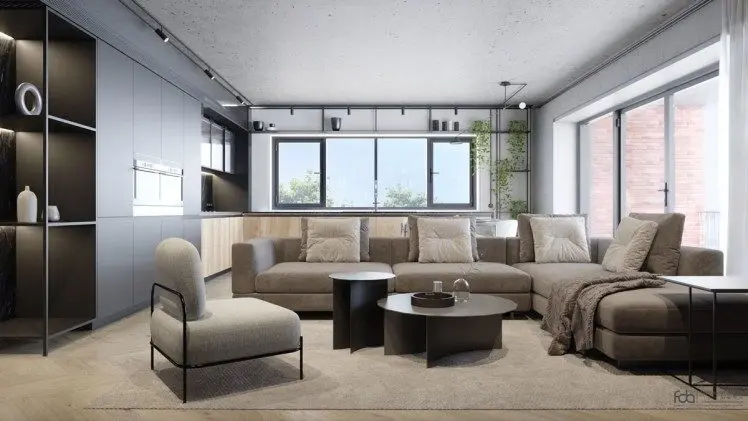 Beautiful Loft for sale 4 rooms Floreasca Lake area, 6m usable height, Bucharest 230.7 sqm