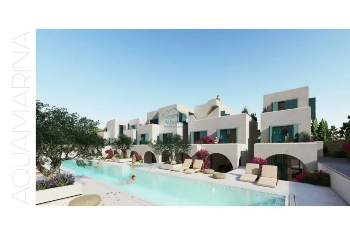 Sea Side Apartments For Sale At Aquamarine Residence In Qeparo Vlore Albania