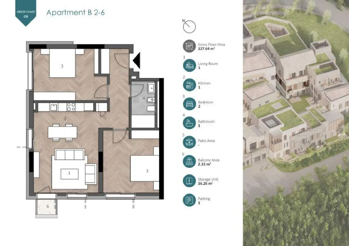 Two Bedroom Apartment For Sale In Dhermi Vlora Albania