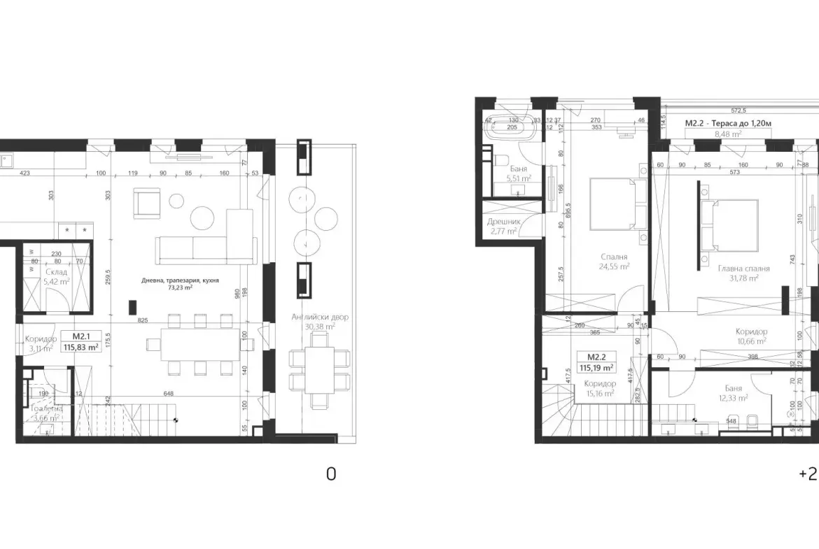 Maisonette in a prestigious premium complex in Dragalevtsi