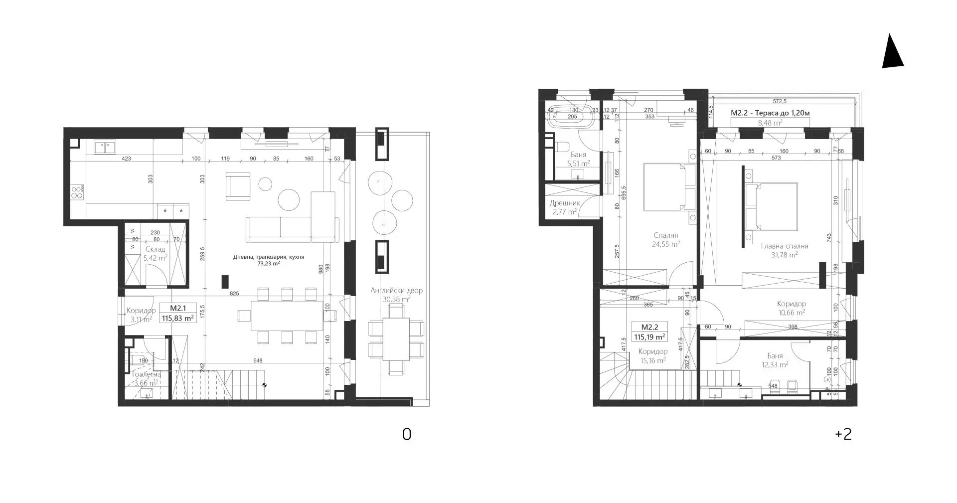 Maisonette in a prestigious premium complex in Dragalevtsi