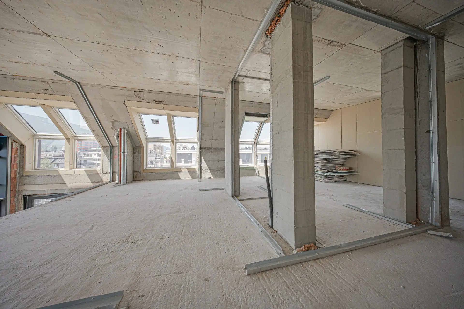 A detached penthouse with a homely feel