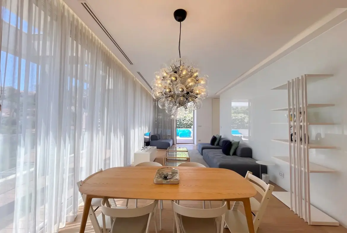 Modern three bedroom apartment