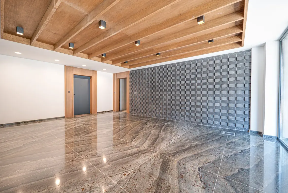 Apartment with a spacious private yard and a garage with direct indoor access in downtown Sofia