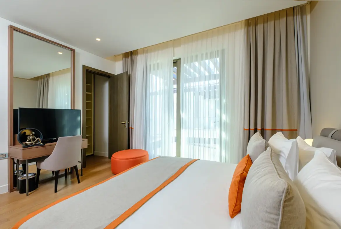 Modern two-bedrooms apartment at Marina residence, Portonovi