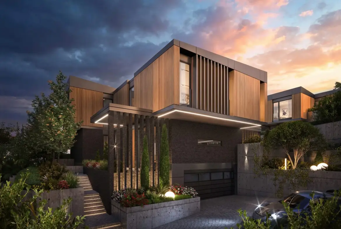 Newly built detached house in a gated complex at the foot of Vitosha Mountain