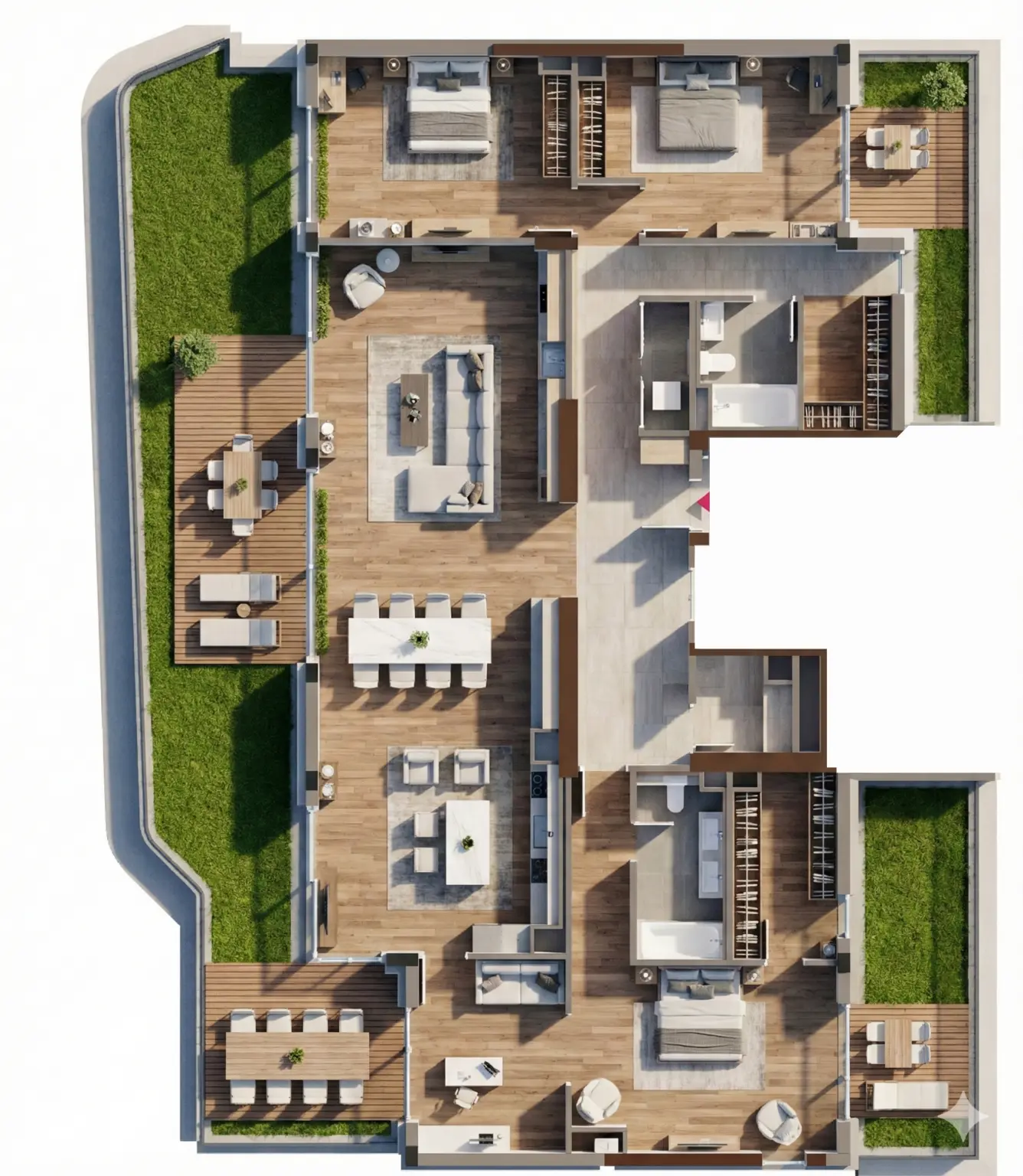 Penthouse in a high-class complex in the heart of Lozenets for sale