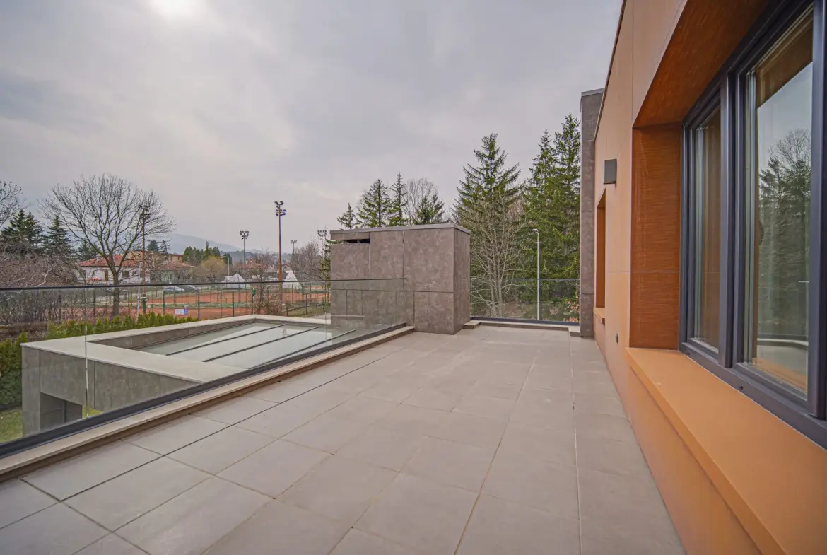 A modern detached house in an excellent location in the town of Bankya