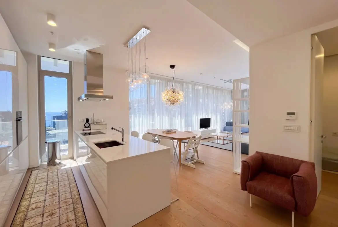 Modern three bedroom apartment