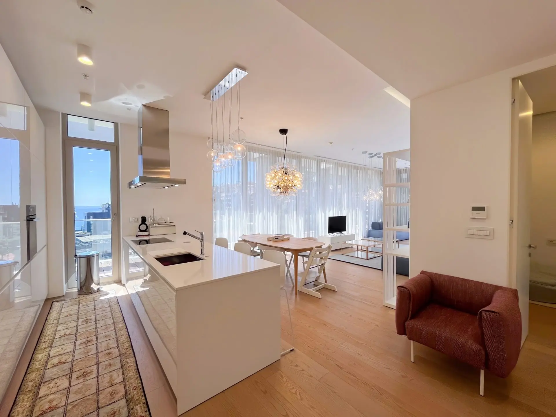 Modern three bedroom apartment