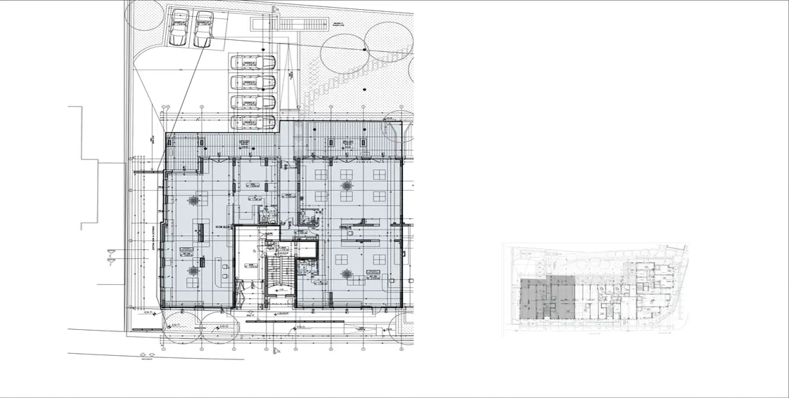 Ground floor premises with a yard in a new building in Krastova Vada district for sale