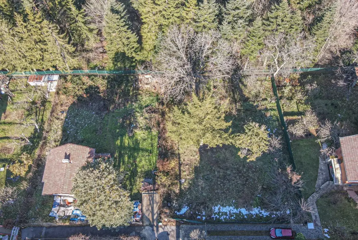 Plot in Boyana with a great location for sale