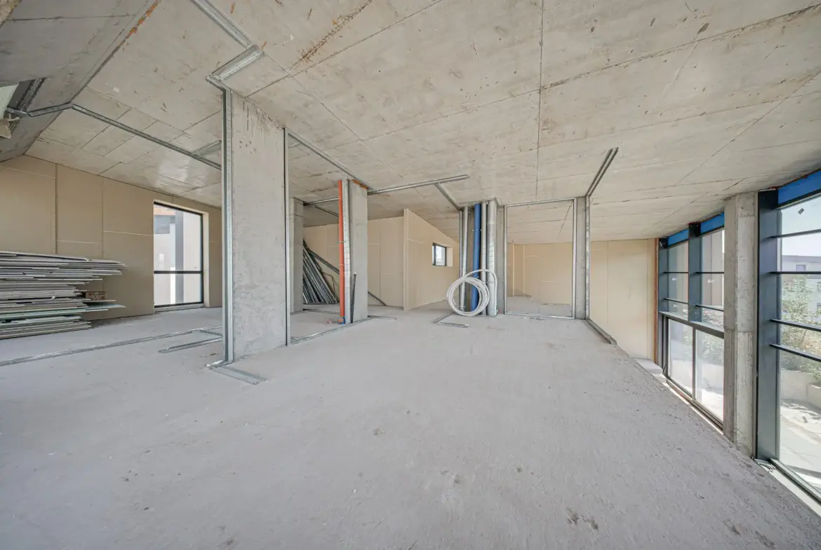 A detached penthouse with a homely feel