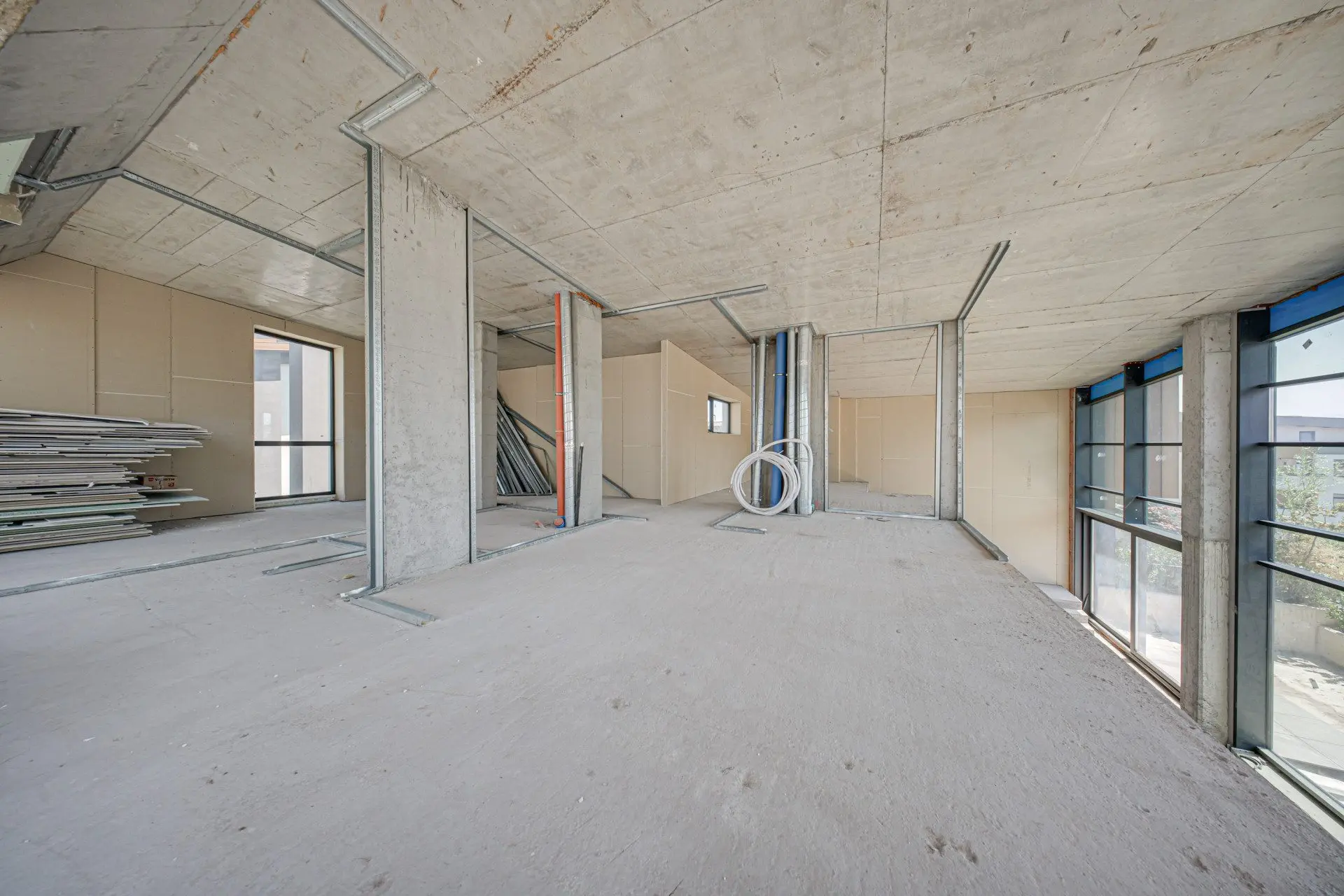 A detached penthouse with a homely feel