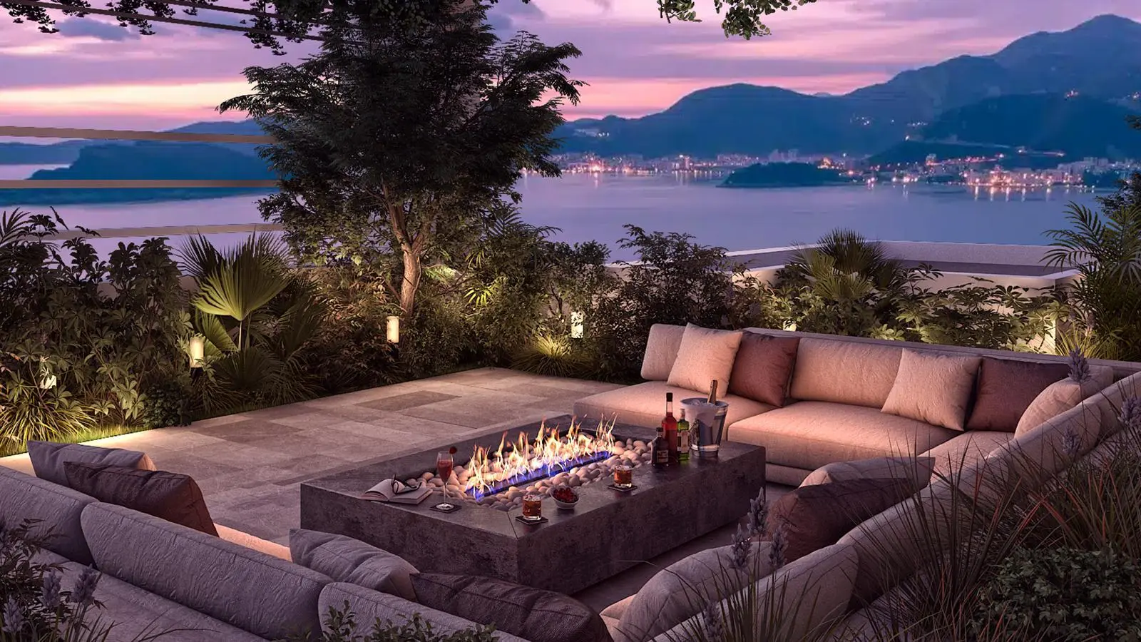 Luxurious Penthouse at the beachfront five-star complex in Budva