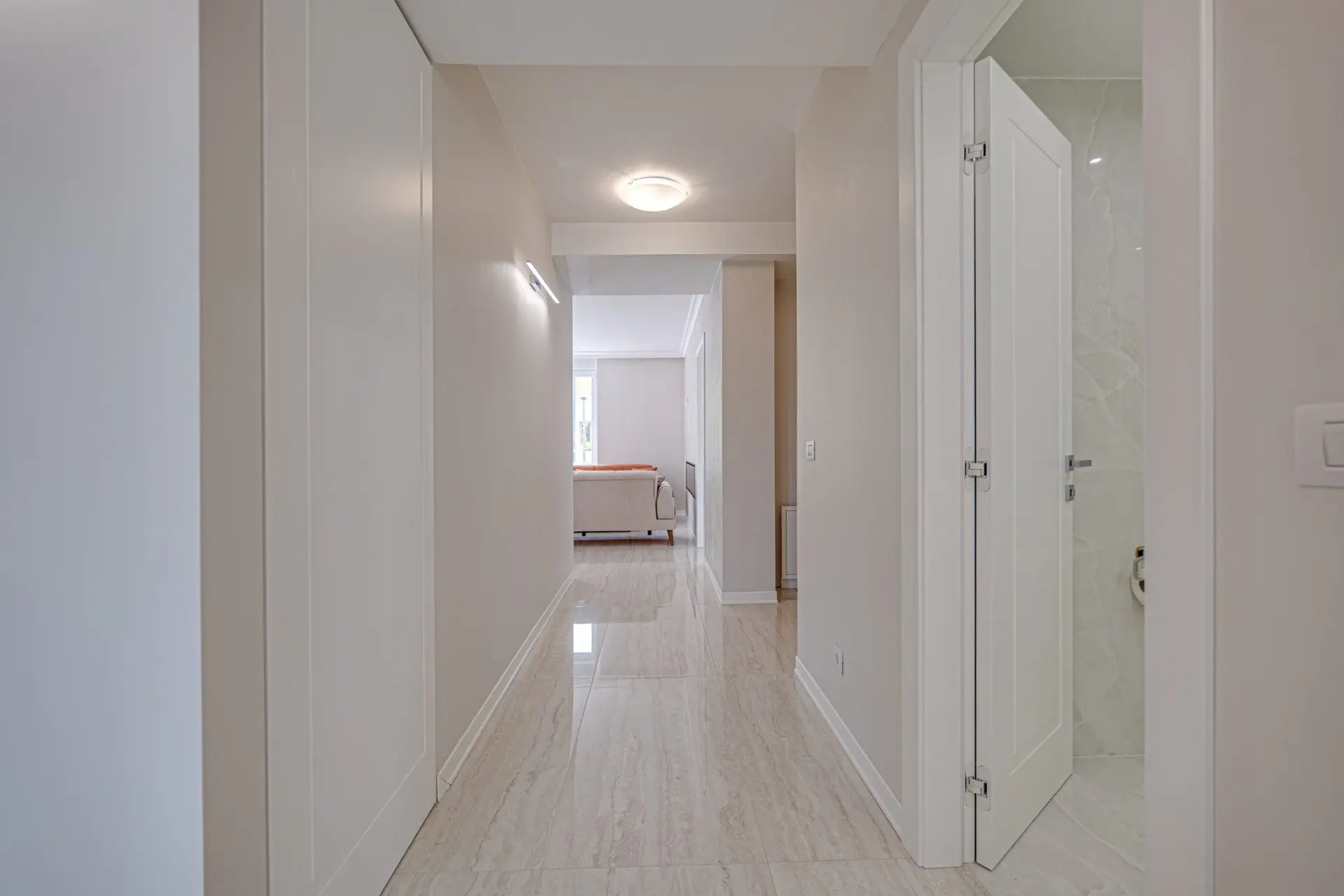 New four-bedroom apartment in a gated community for sale