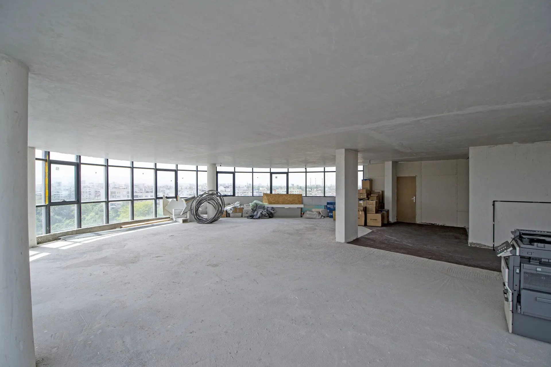 Spacious floor of a business building located in Hadji Dimitar district