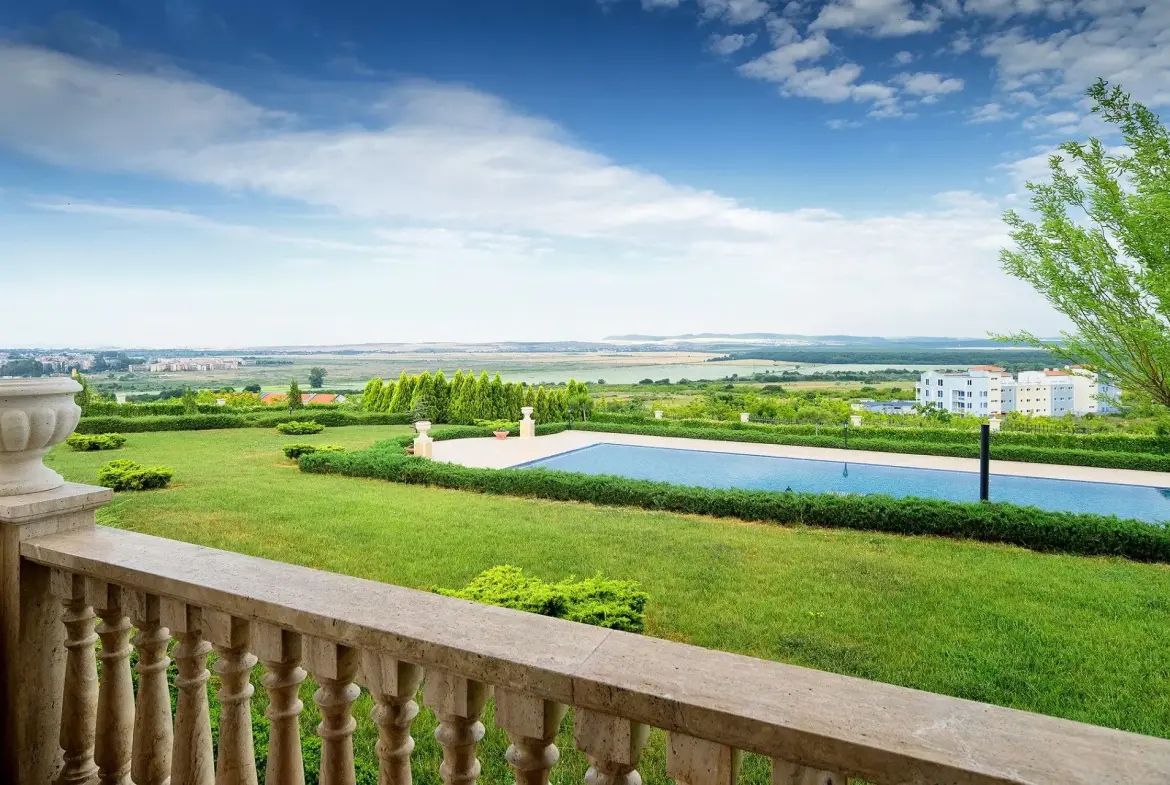 An exclusive residence with a pool near the Sunny Beach resort