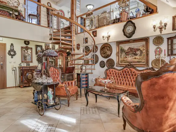 Aristocratic multi-room apartment with unique antiques in Mladost 1 for sale