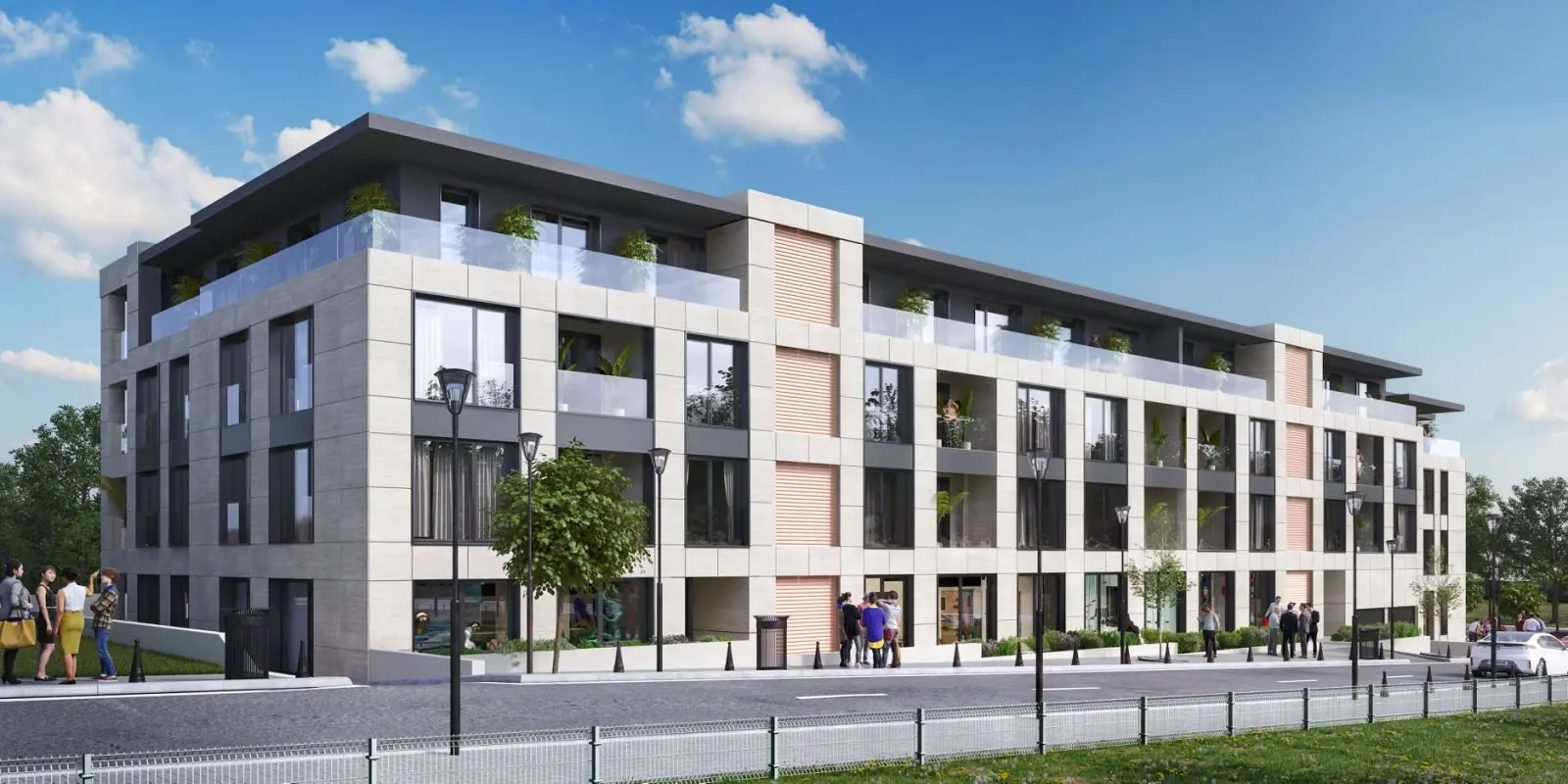 Three-bedroom apartment in a new building in Krastova Vada district for sale