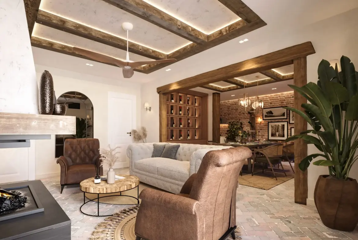 Prestigious Villa with private beach and pool