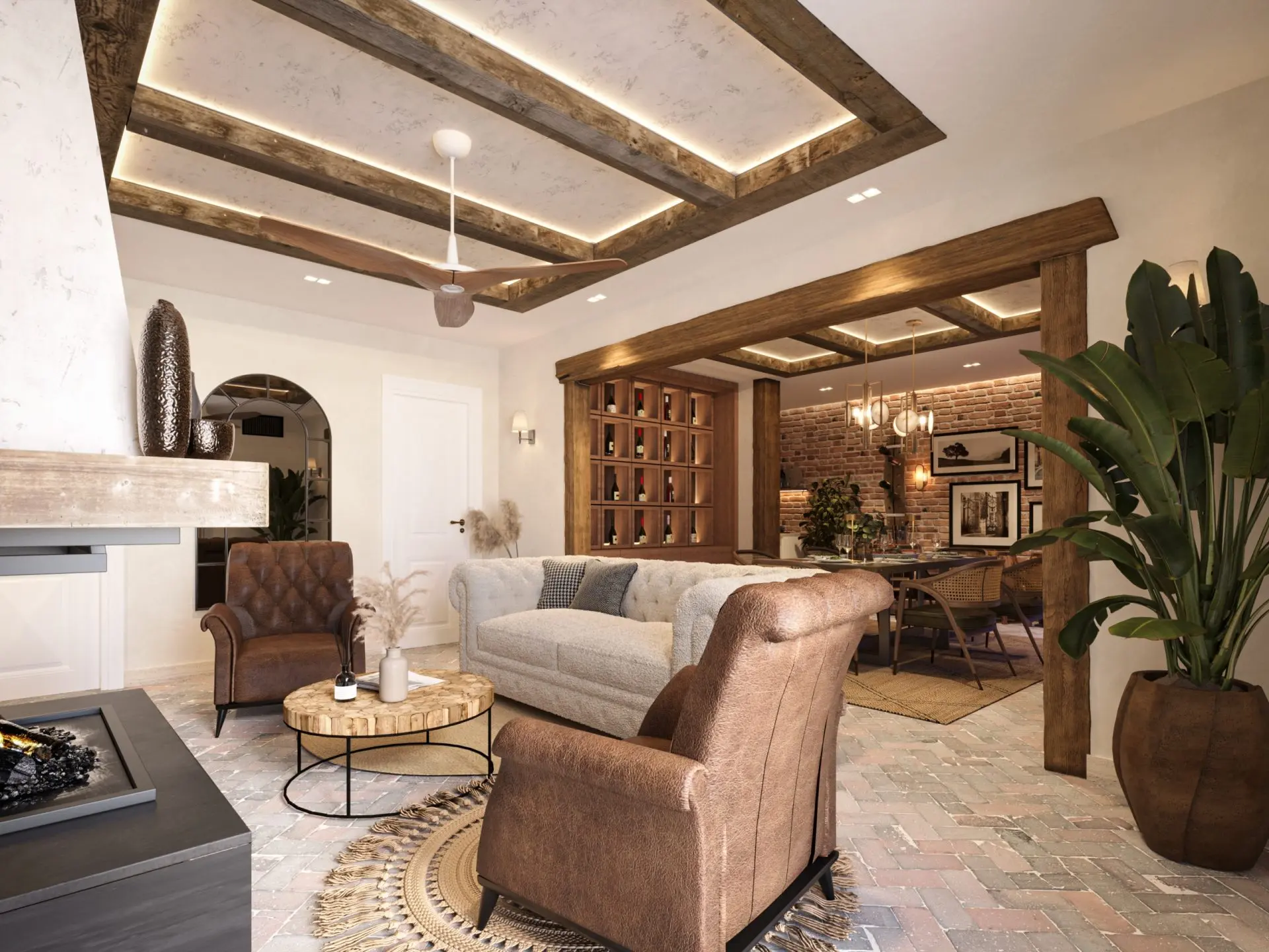 Prestigious Villa with private beach and pool