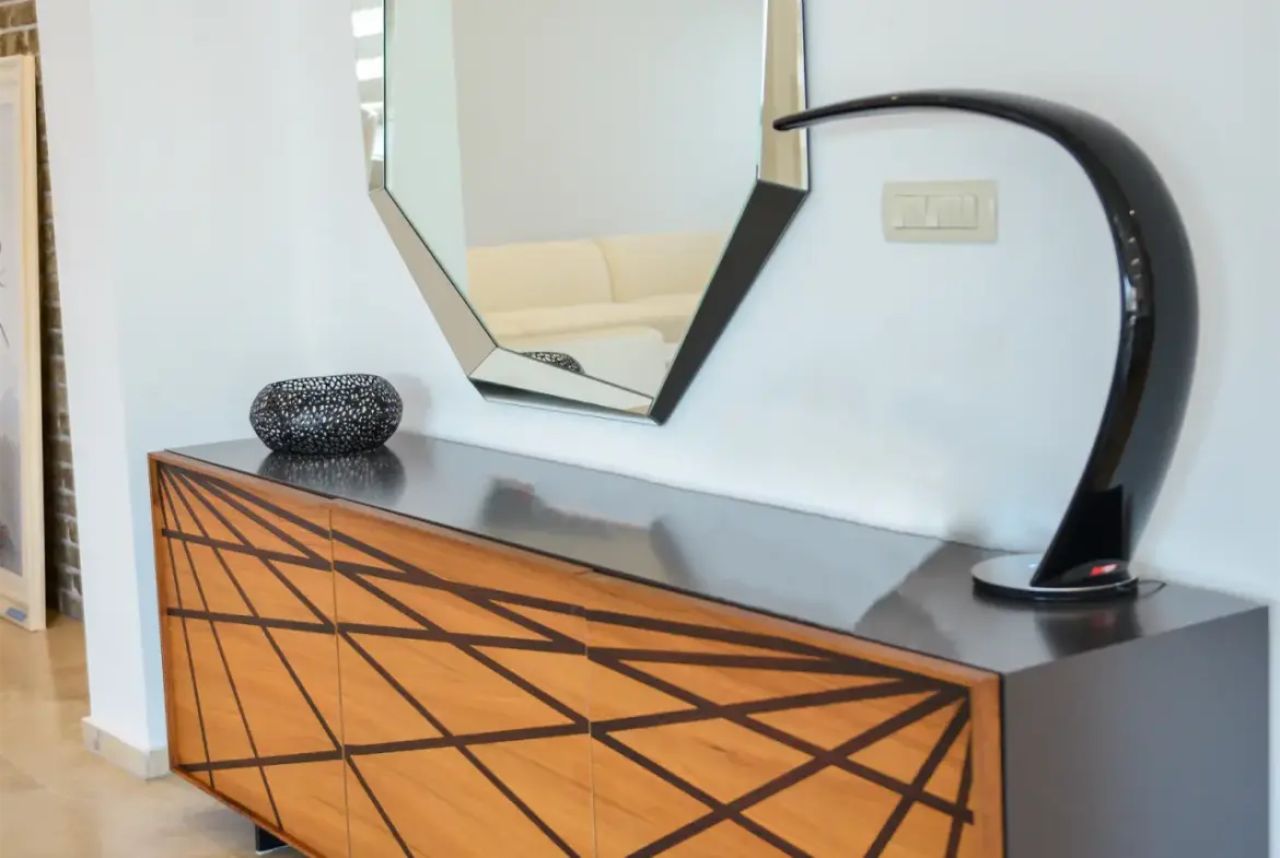 Modern three-bedroom apartment