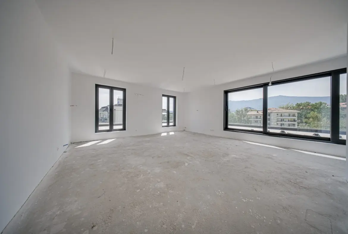 Premium penthouse with unparalleled panorama, space and views in an unparalleled boutique building in Iztok district