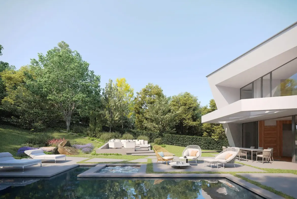 Exclusive single-family house with a swimming pool at the foot of Vitosha Mountain