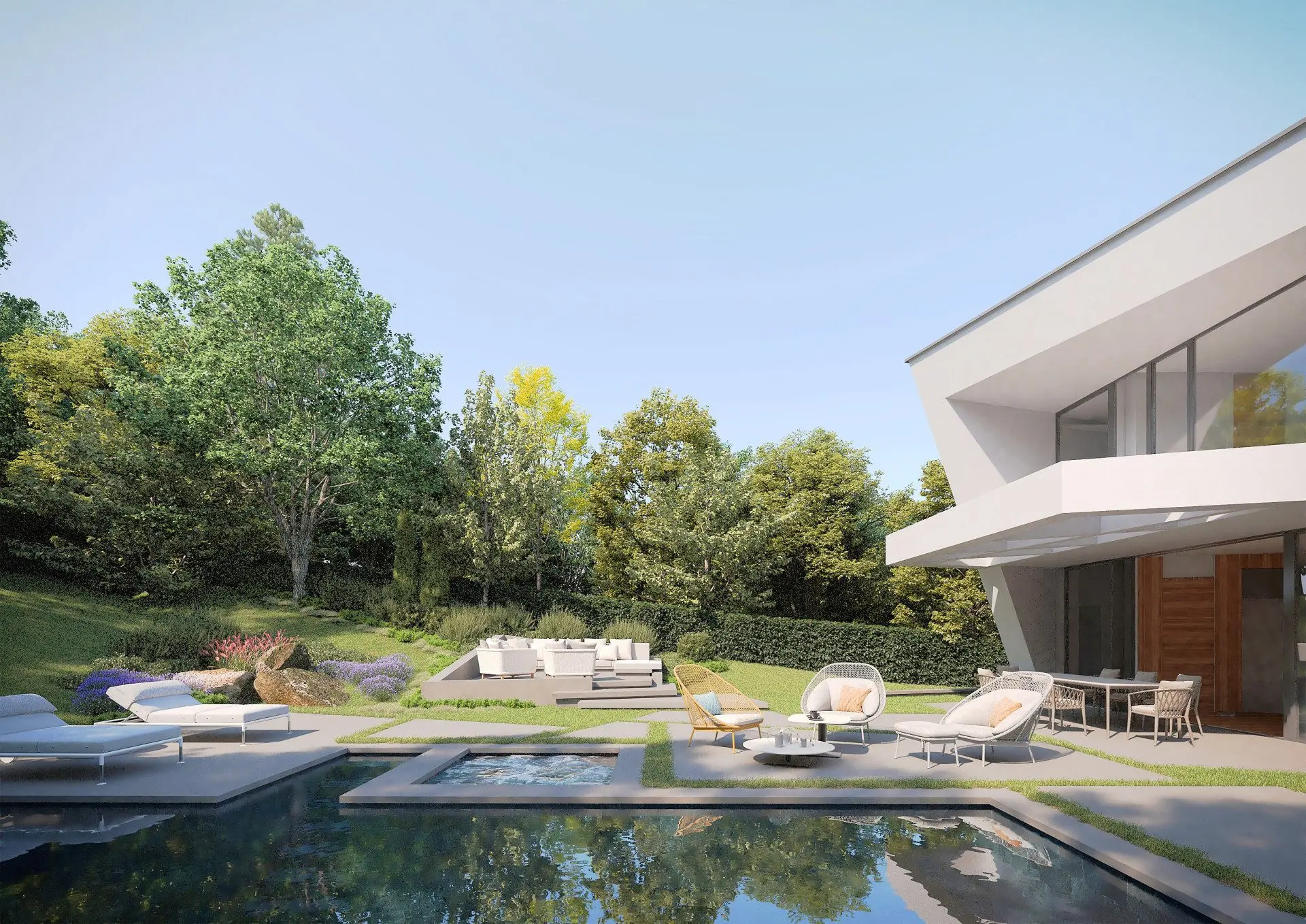 Exclusive single-family house with a swimming pool at the foot of Vitosha Mountain