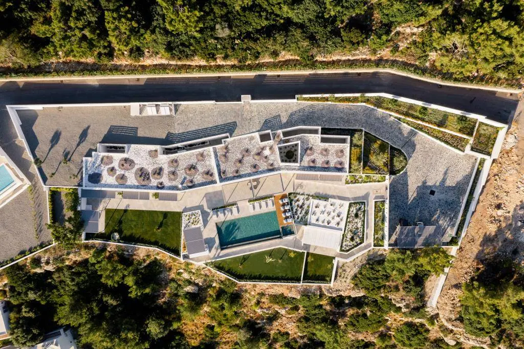 Ultra modern sea view villa with infinity pool in Pefkos