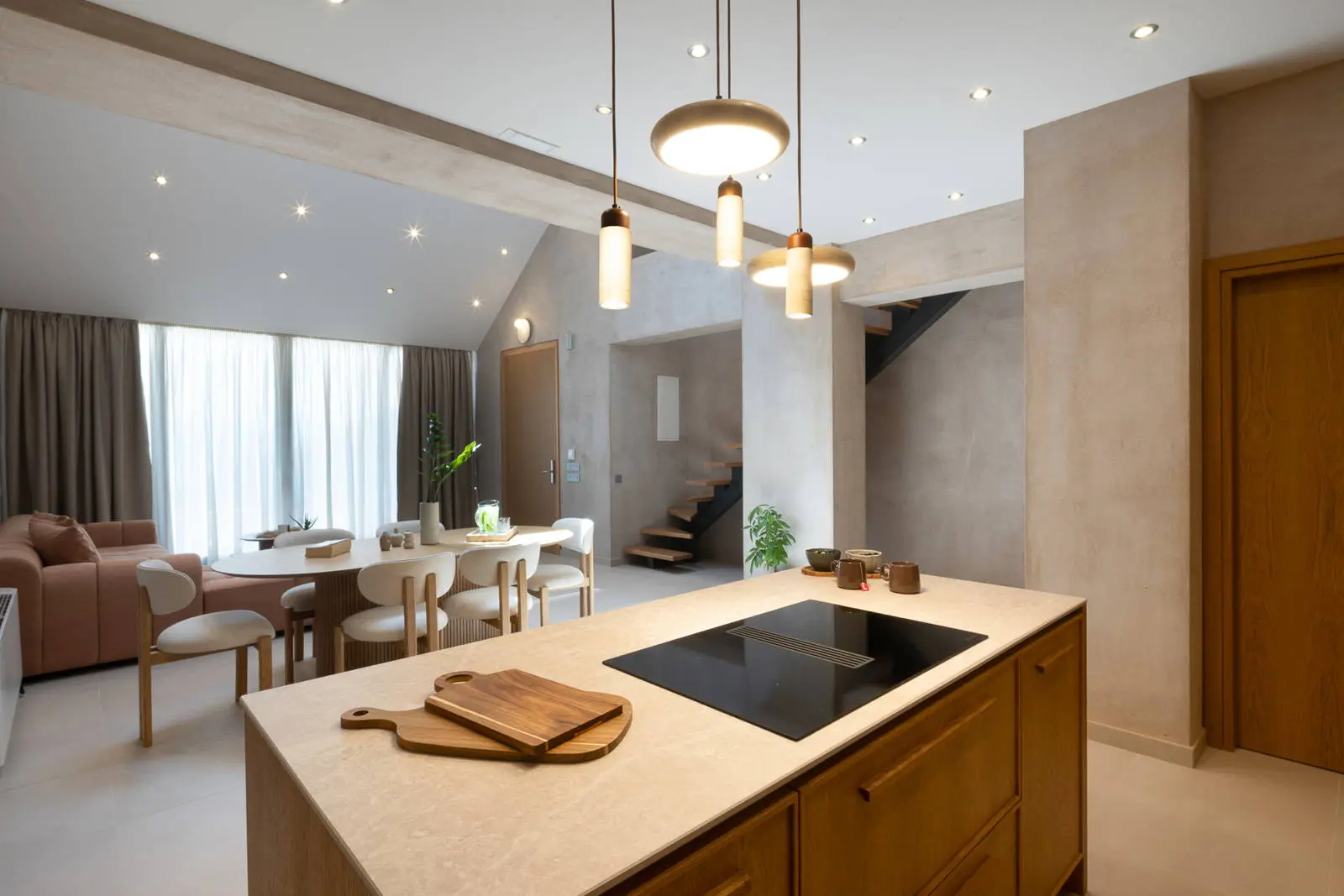 Exclusive earth-sheltered villas with infinity pools & panoramic Ionian Sea view