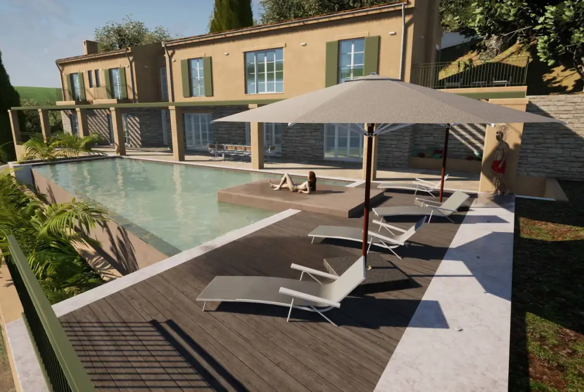 Luxury seaview villa with pool in Vigglatouri , Corfu