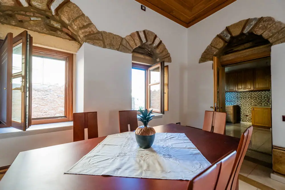 Historic waterfront property with boutique hotel development potential in Agios Nikolaos, Mani