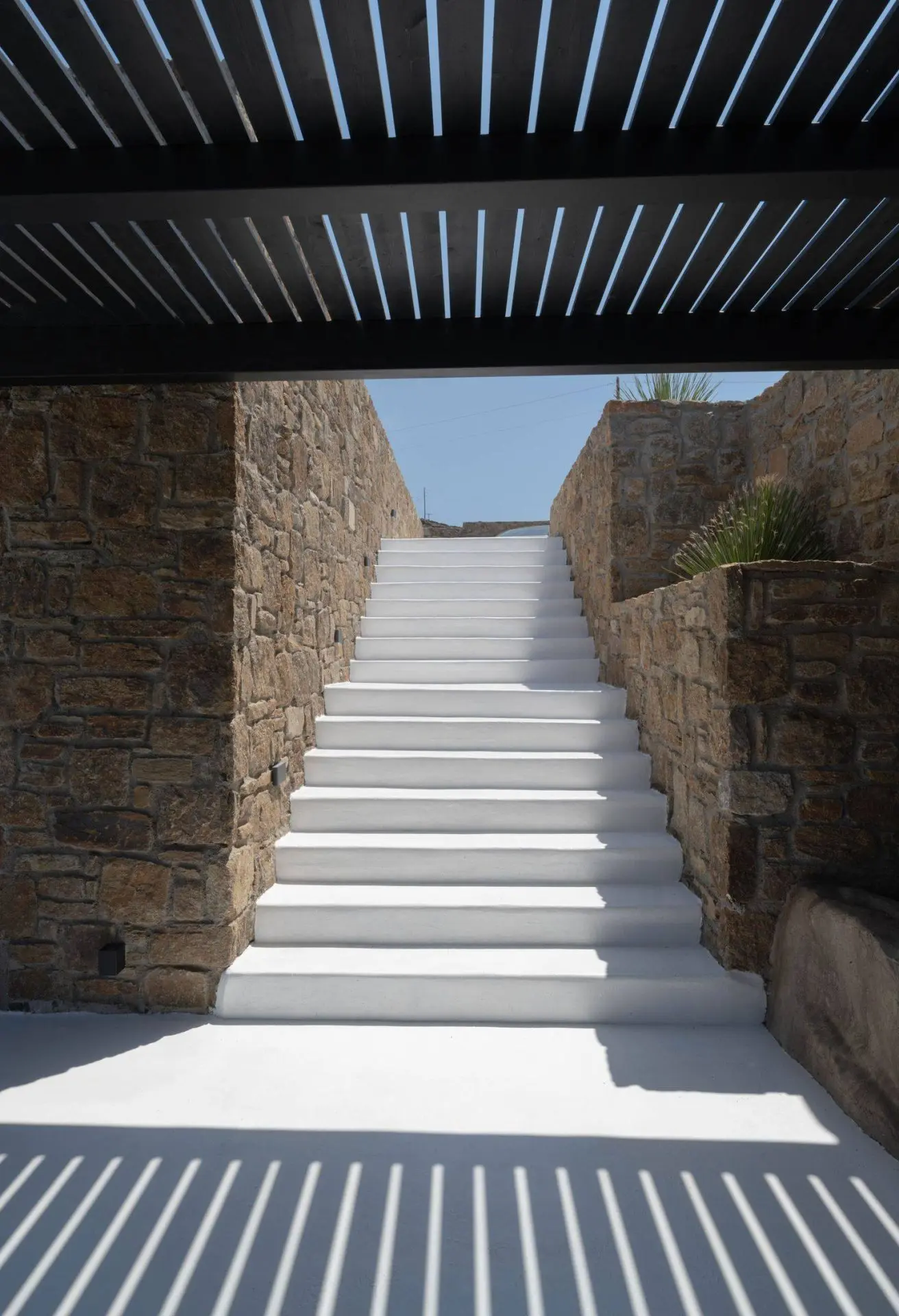 Luxury Architectural Cave Villa with Pool & Panoramic Aegean Views in Ftelia, Mykonos
