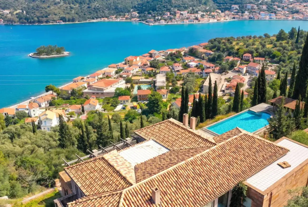 Ithaca Unique Residence – Architectural renovation project over the Ionian sea