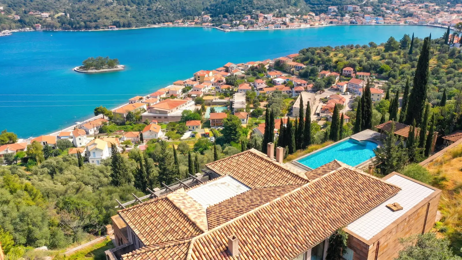 Ithaca Unique Residence – Architectural renovation project over the Ionian sea