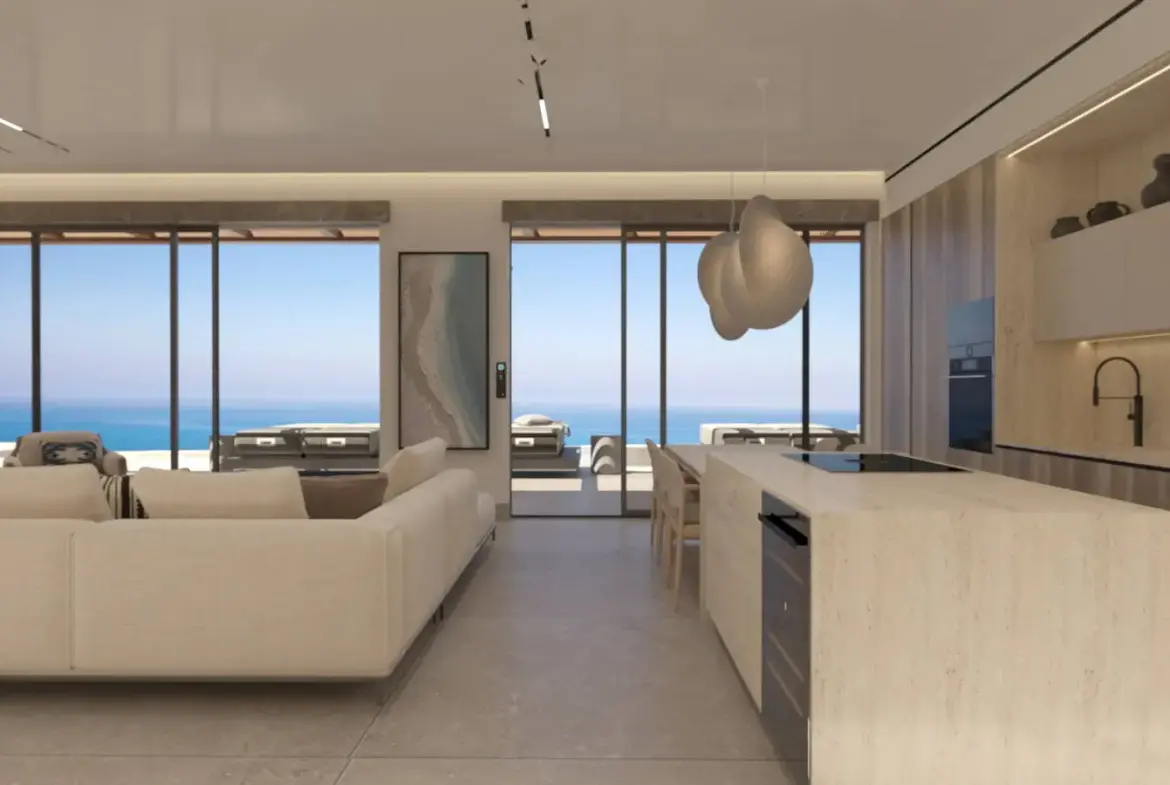 Ultra-Luxury Sunset Cave Villa Above Kathisma Beach