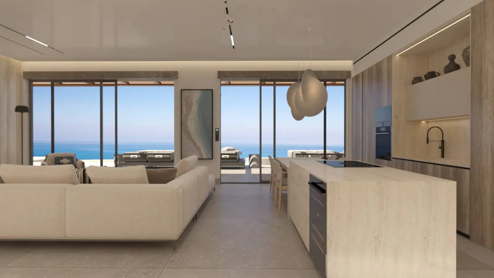 Ultra-Luxury Sunset Cave Villa Above Kathisma Beach