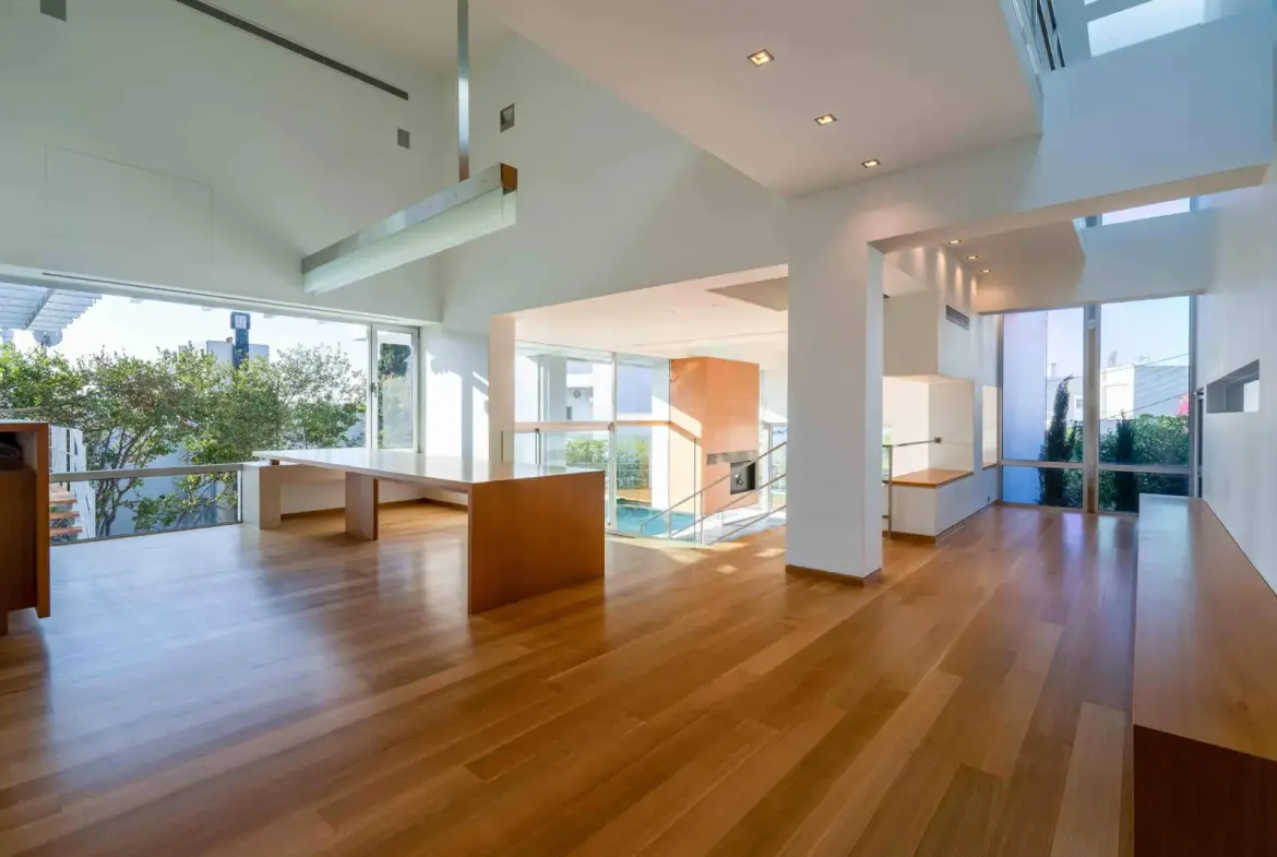 Unique architectural villa with sea views in Voula