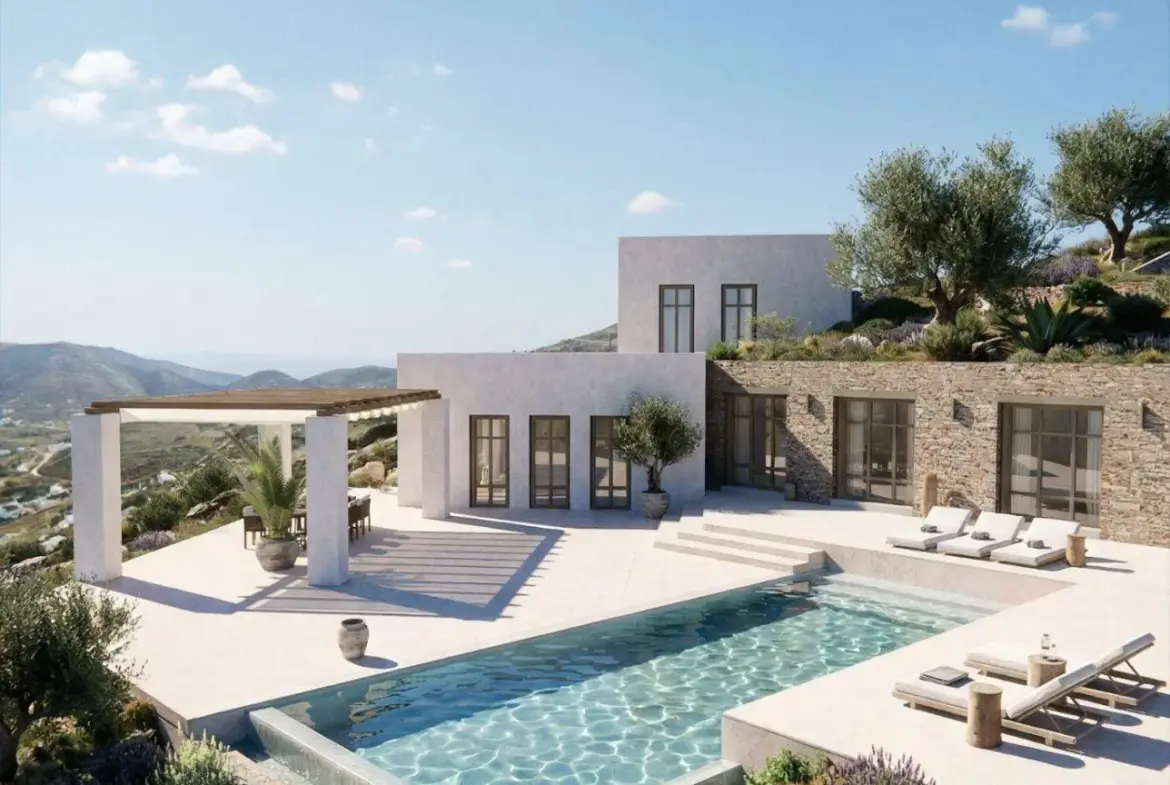6-Bedroom Luxury Villa Project in Paroikia, Paros