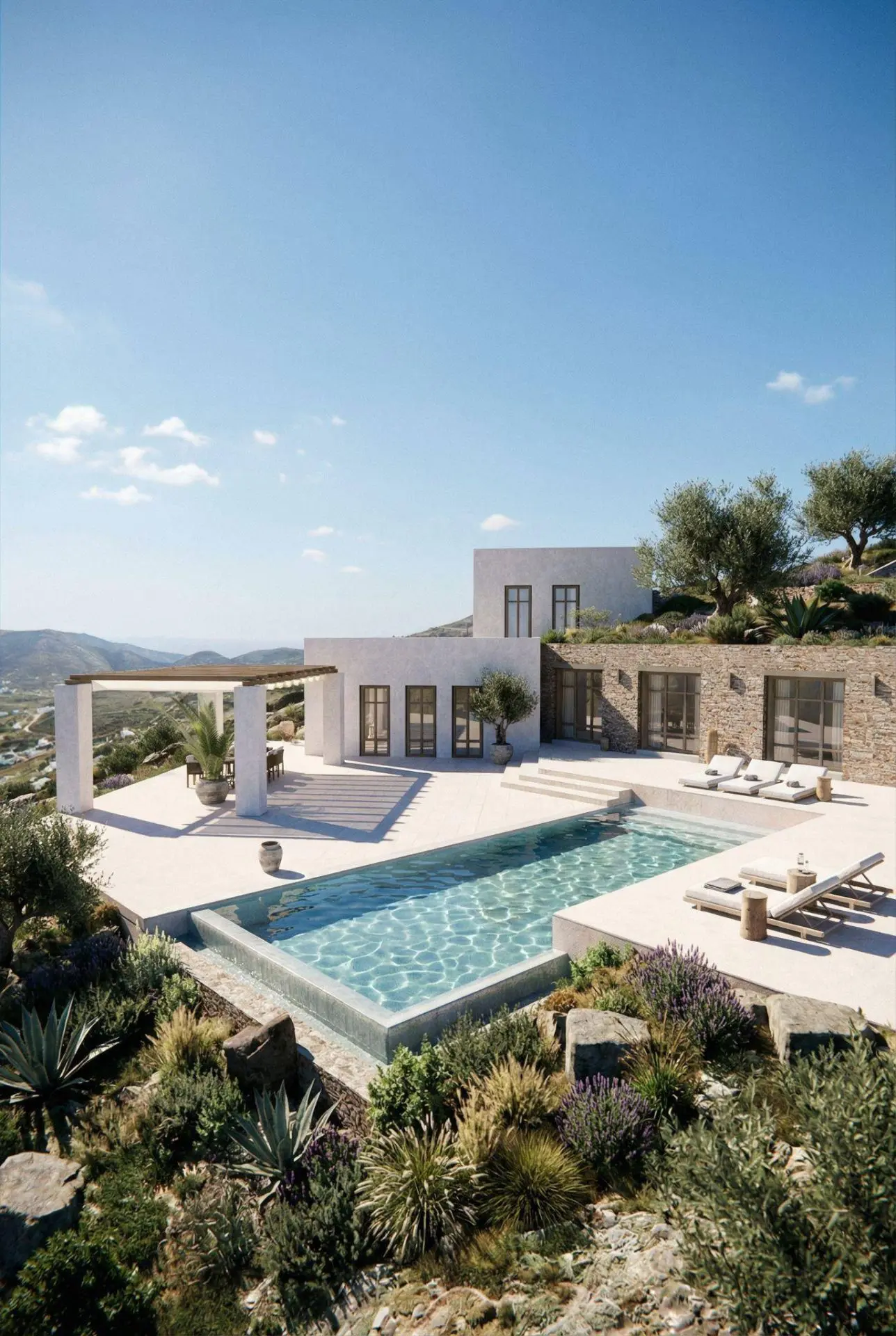 6-Bedroom Luxury Villa Project in Paroikia, Paros