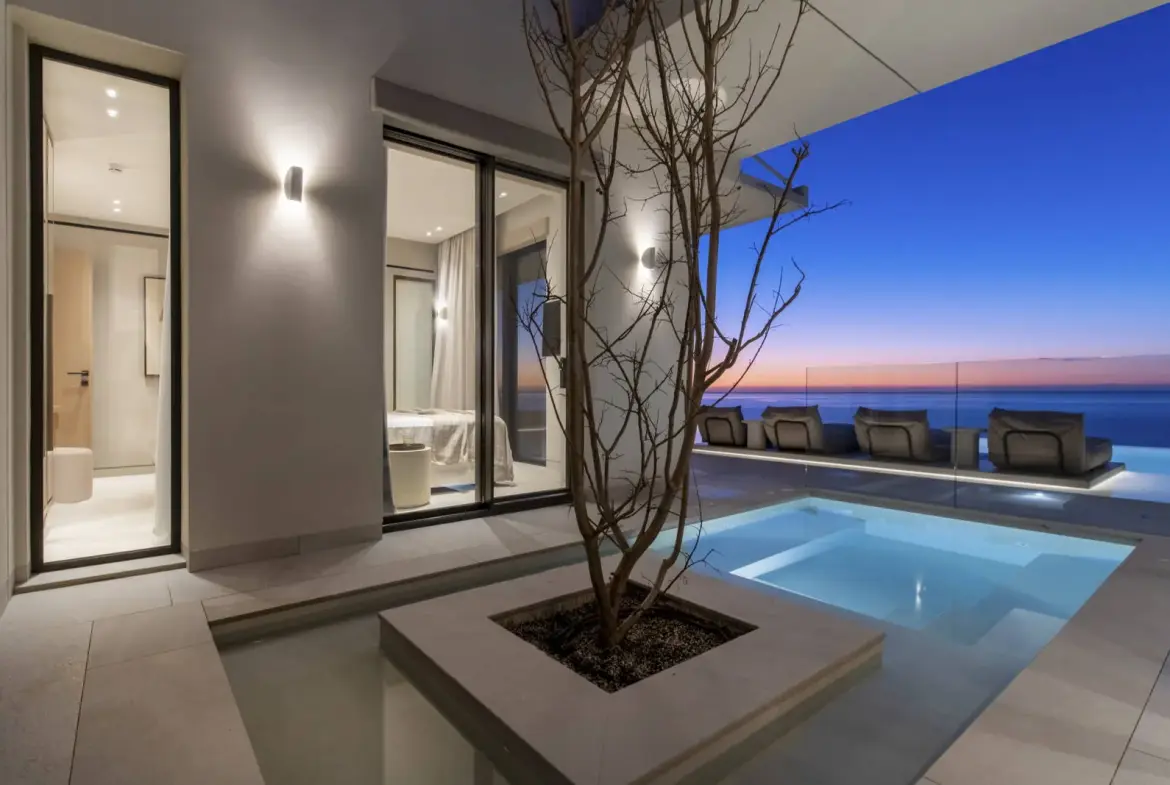 Ultra-luxury sunset cave villa above Kathisma Beach, Lefkada