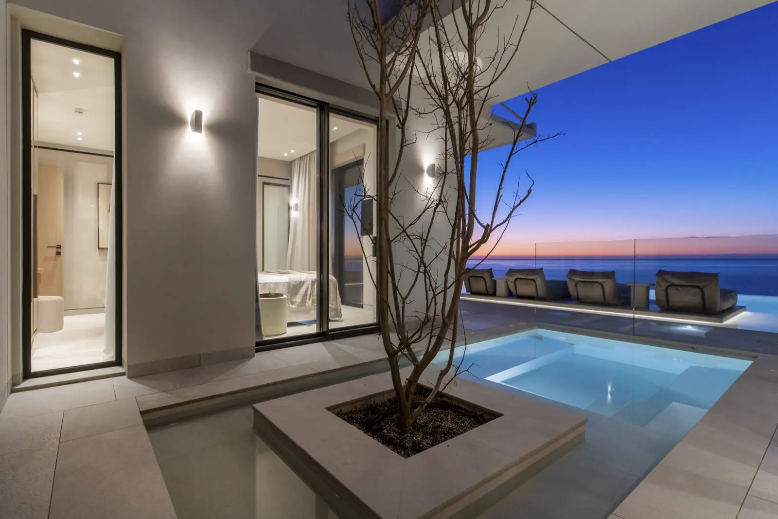 Ultra-luxury sunset cave villa above Kathisma Beach, Lefkada
