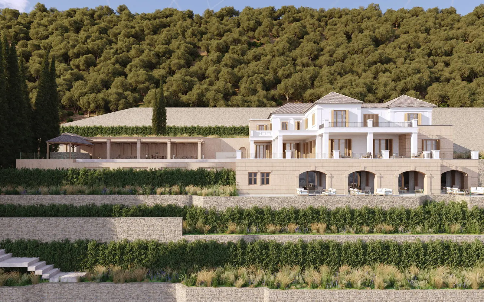 Ithaca Unique Residence – Architectural renovation project over the Ionian sea