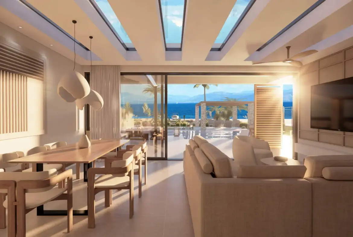 Private beachfront wellness estate in the heart of the Ionian Sea