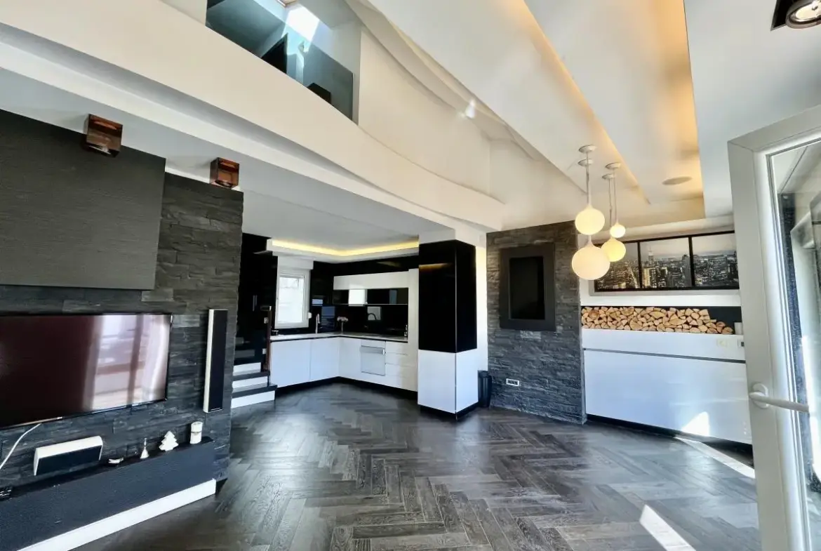 Stylish 4-Room Penthouse Duplex