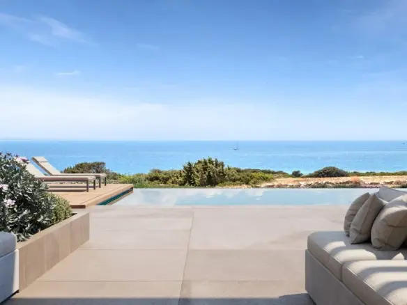 Architect-Designed Luxury Estate with Infinity Pool & Unobstructed Aegean Views in Paros