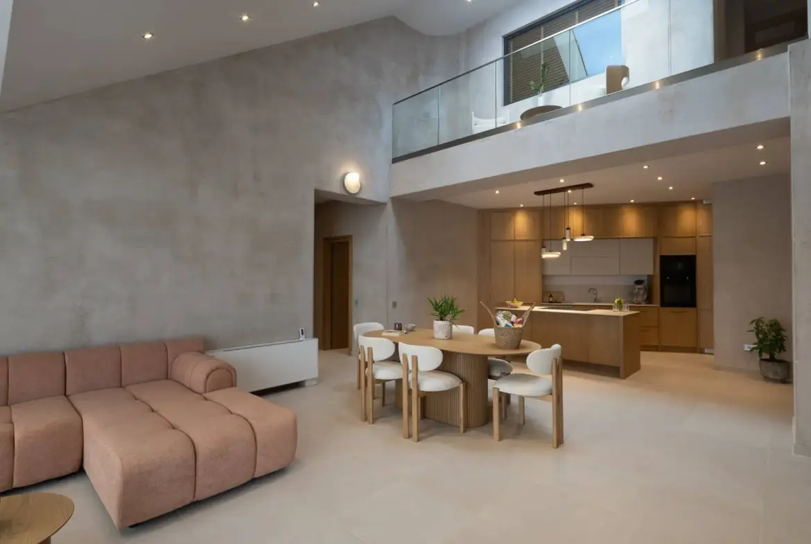 Exclusive earth-sheltered villas with infinity pools & panoramic Ionian Sea view