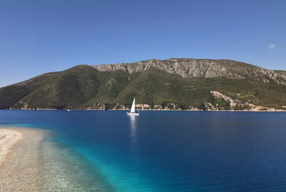 The Ionian Passage – Off-plan beachfront villa with private pontoon in Lefkada